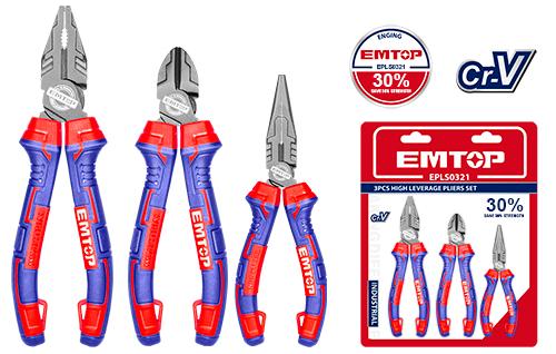 3 Pcs high leverage pliers set