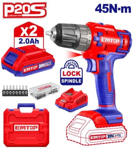 Lithium-Ion cordless drill
