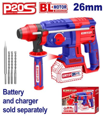 Lithium-Ion rotary hammer