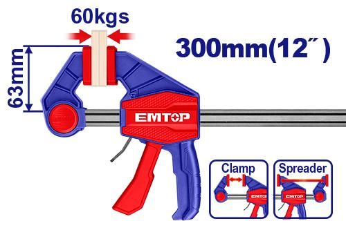 Quick bar clamp