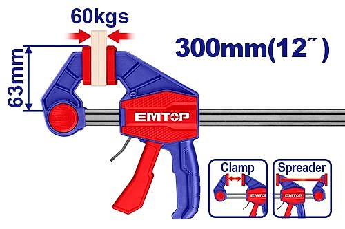 Quick bar clamp