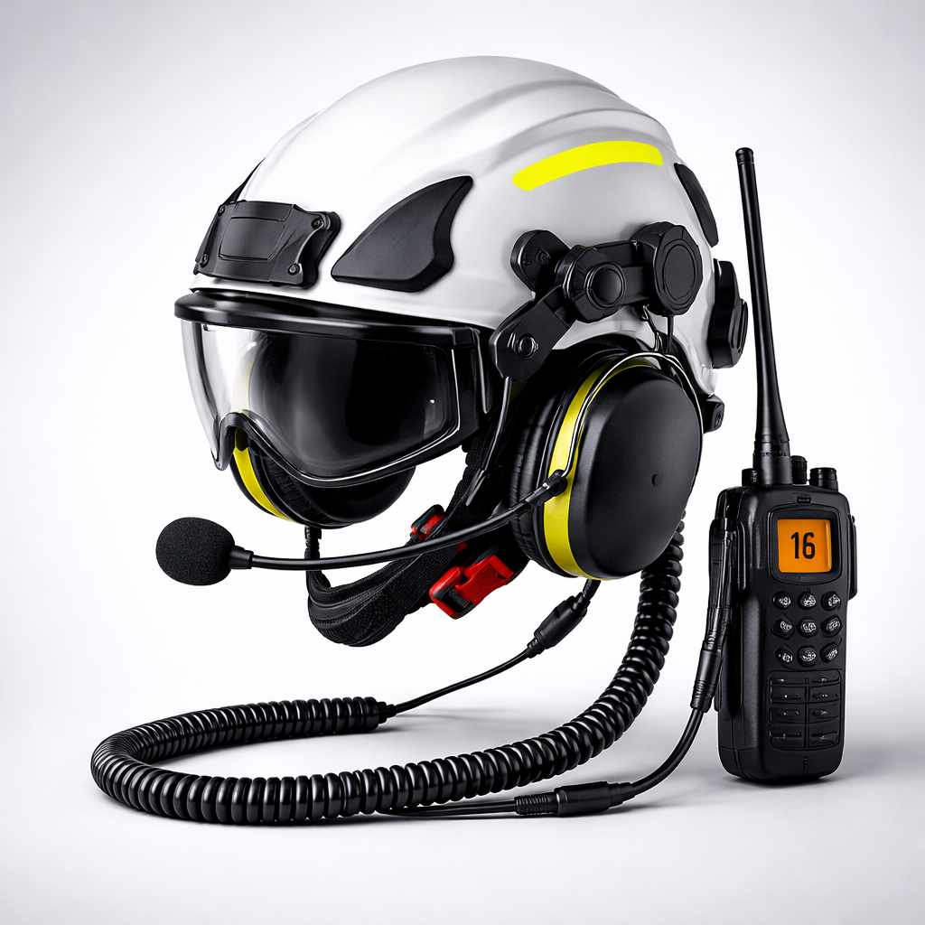 Hjelm og kommunikasjon