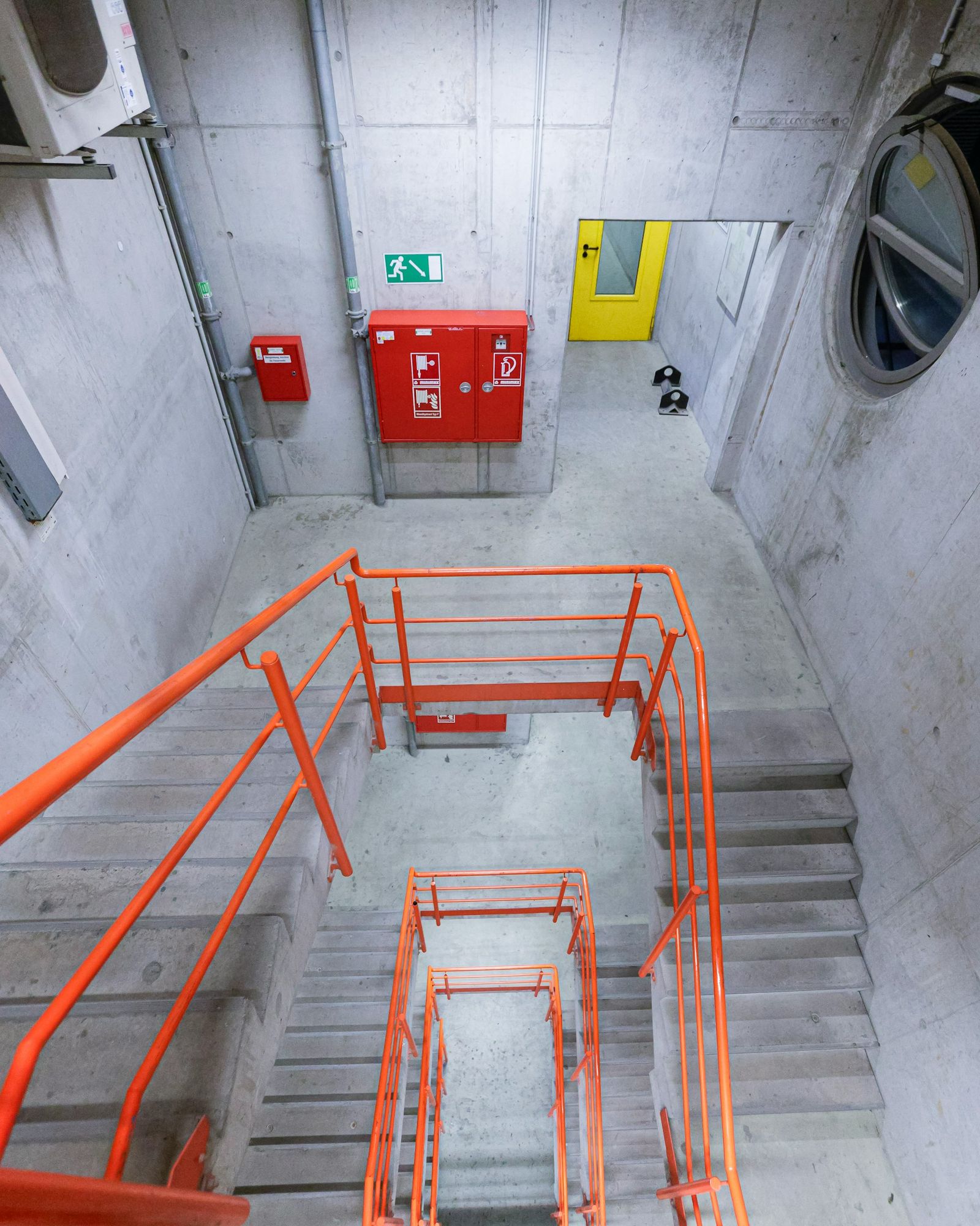 Brannslange på vegg