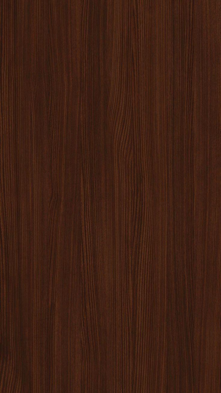 Close-up of teak, reddish walnut finish
