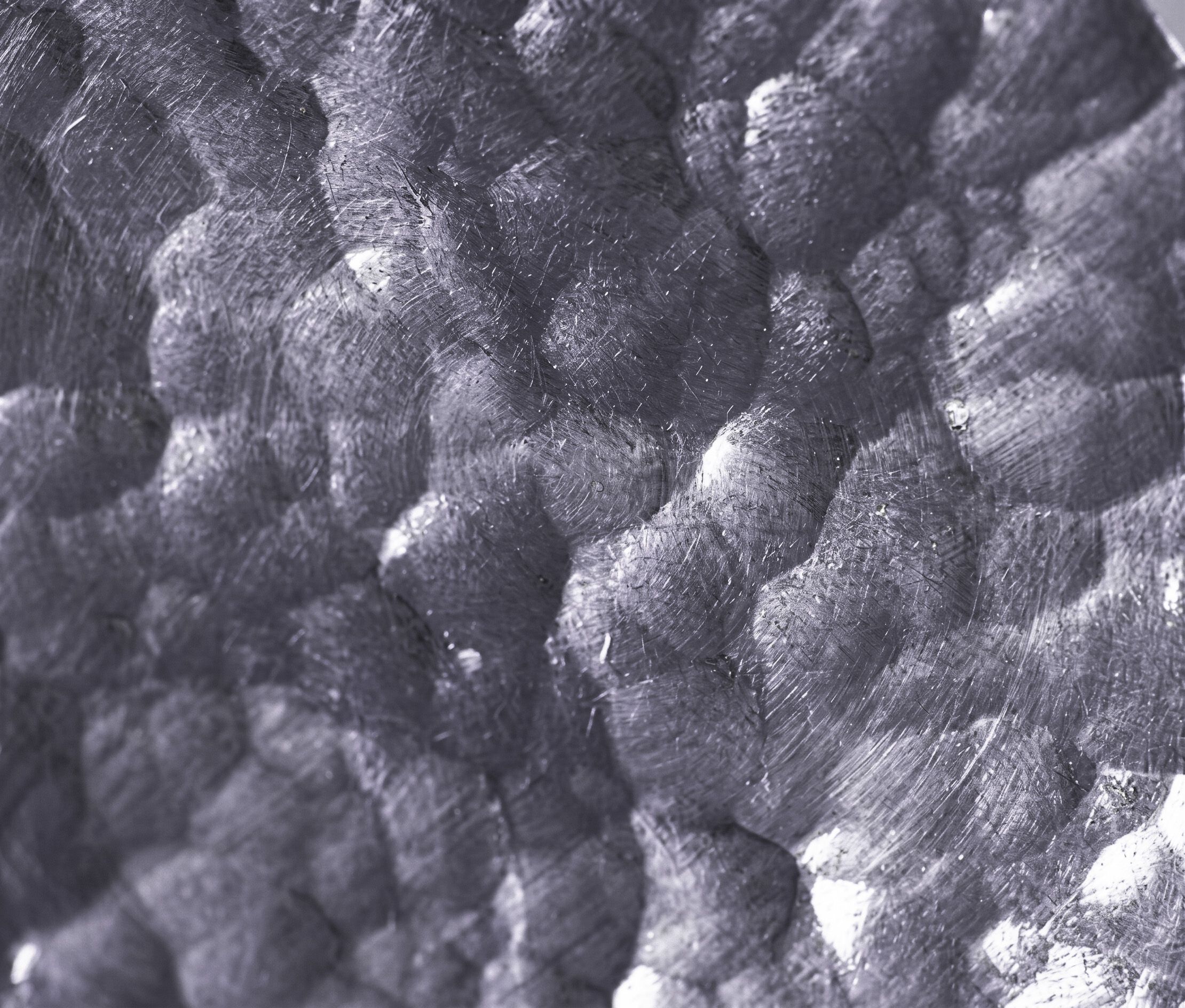 Close-up of gunmetal