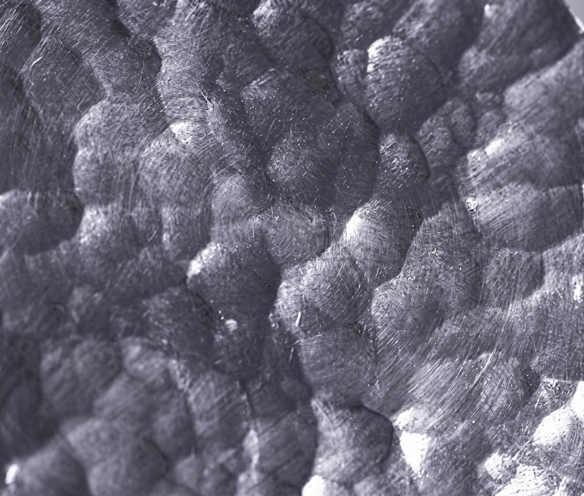 Close-up of gunmetal