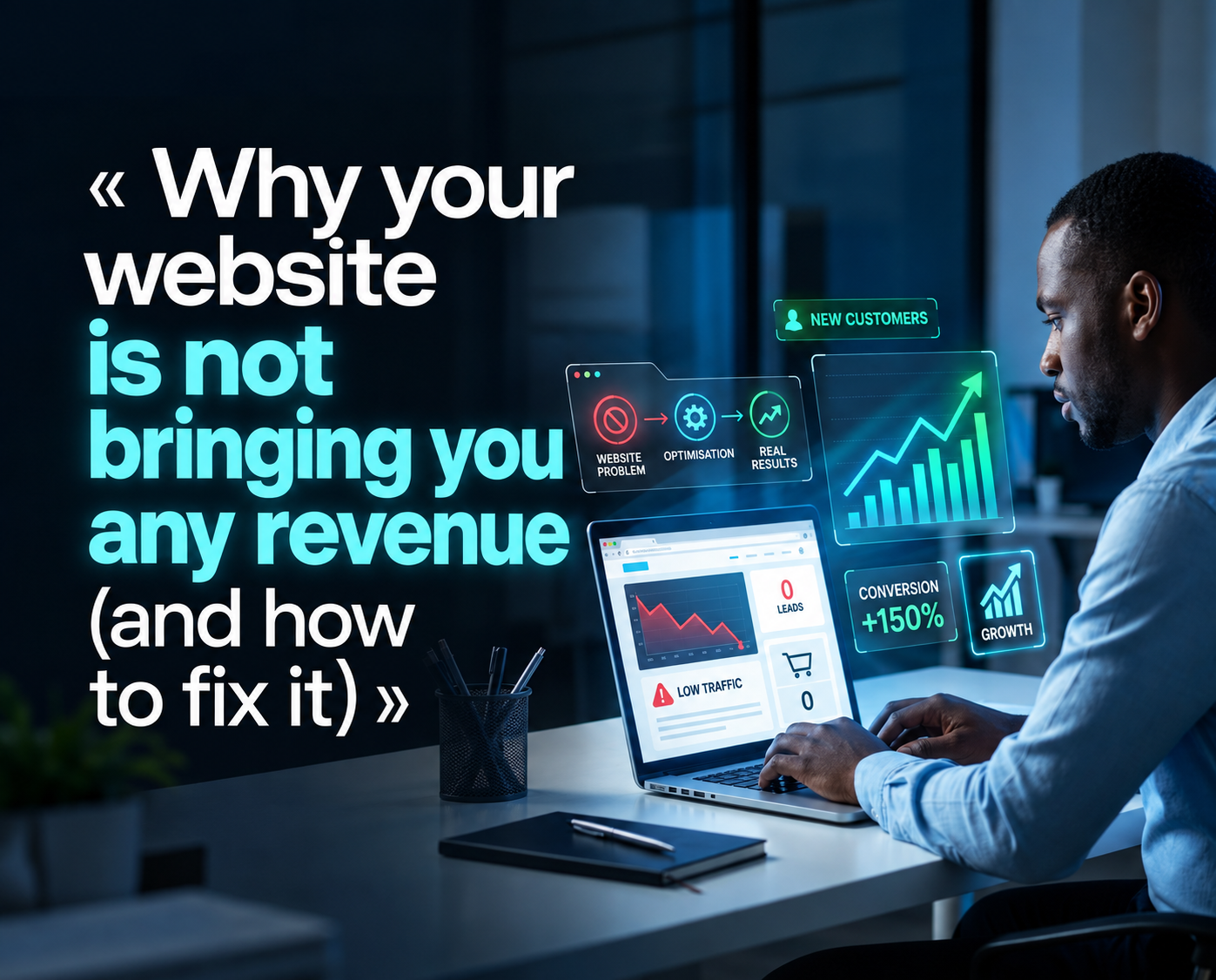 Why your website is not bringing you customers (and how to fix it)