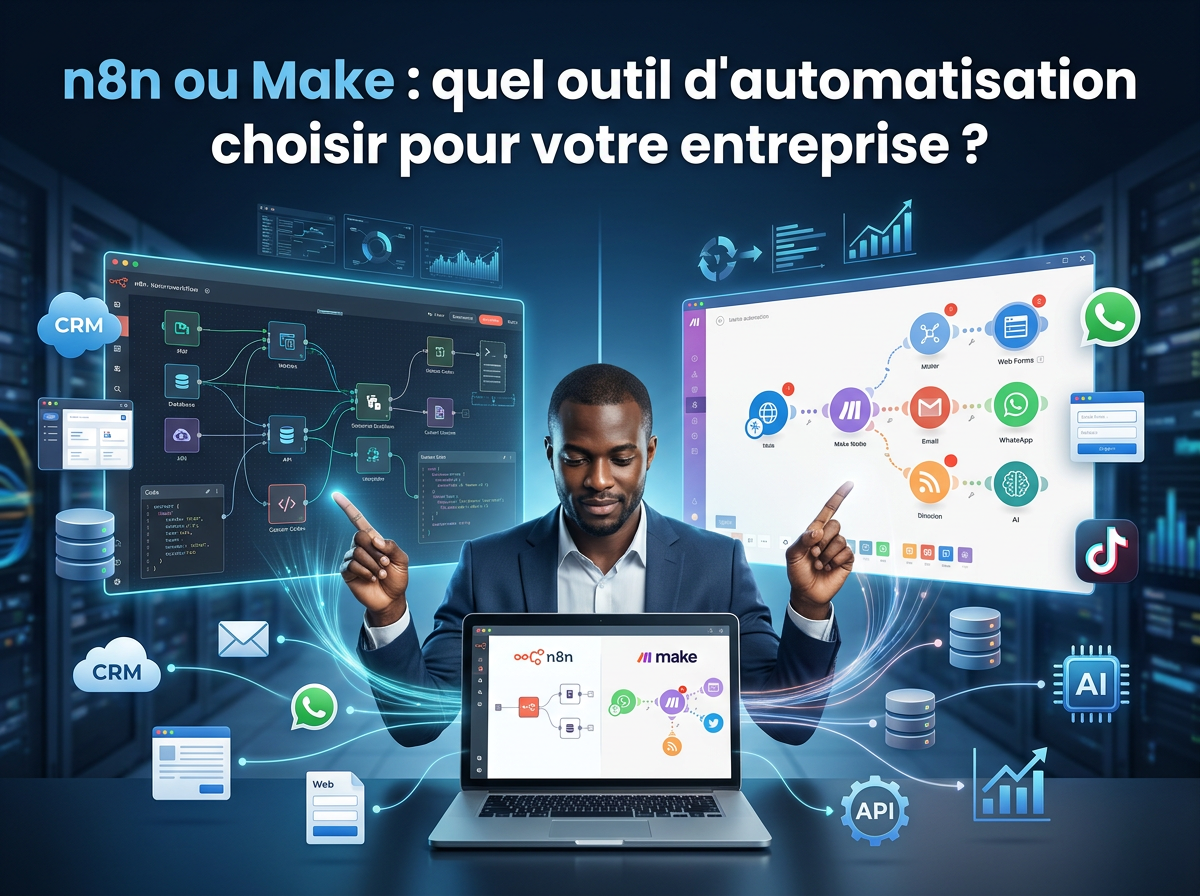 n8n ou Make : quel outil d'automatisation choisir pour votre entreprise ?