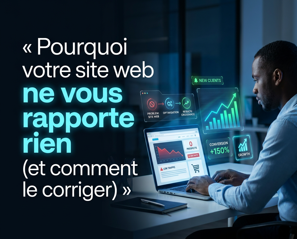 Pourquoi votre site web ne vous rapporte rien (et comment le corriger)