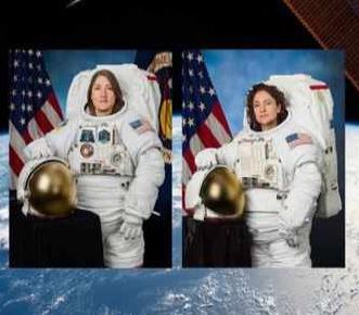 World's 1st female spacewalking team makes history