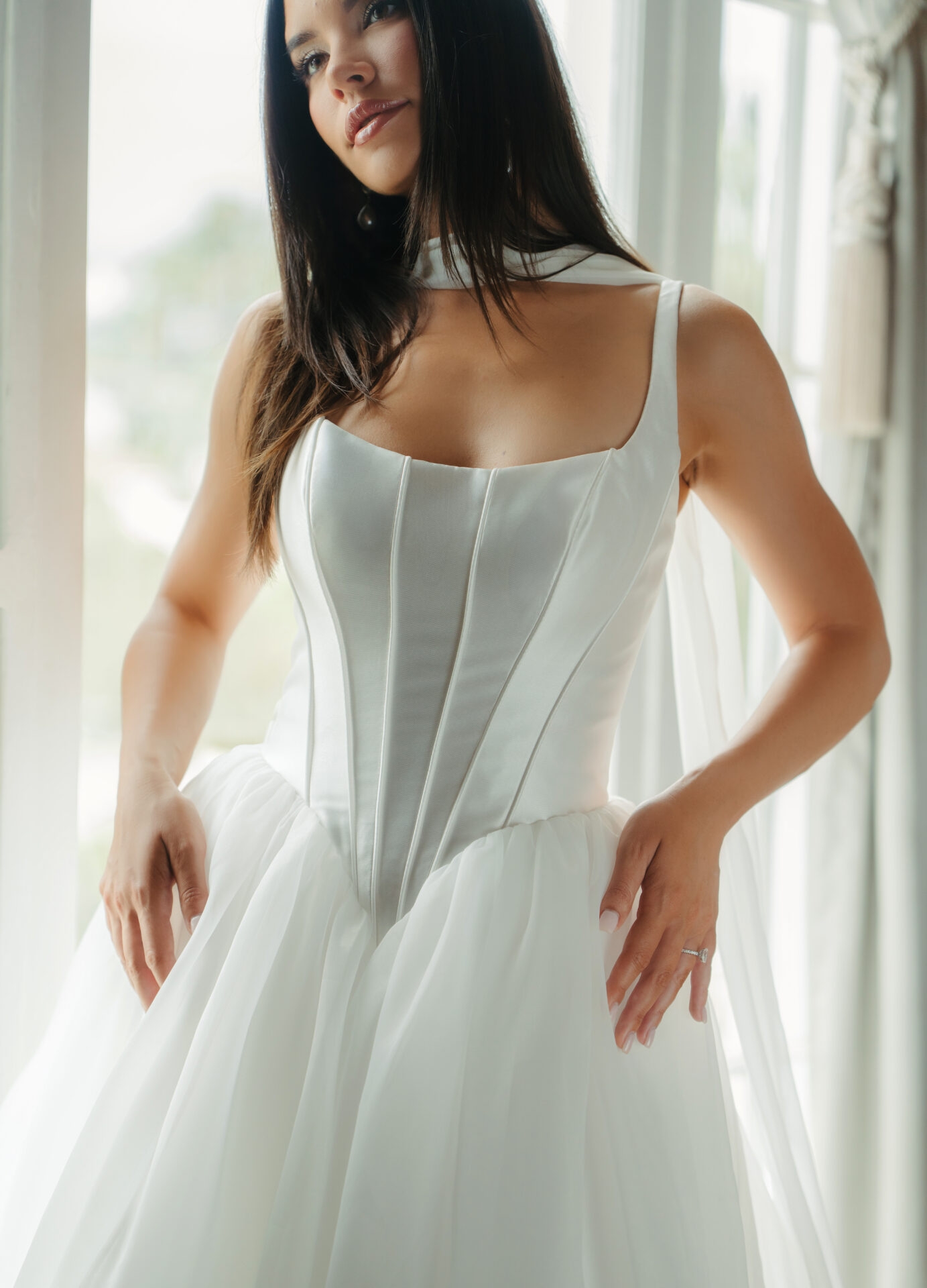 Regal Mikado & Organza Ballgown Wedding Dress
