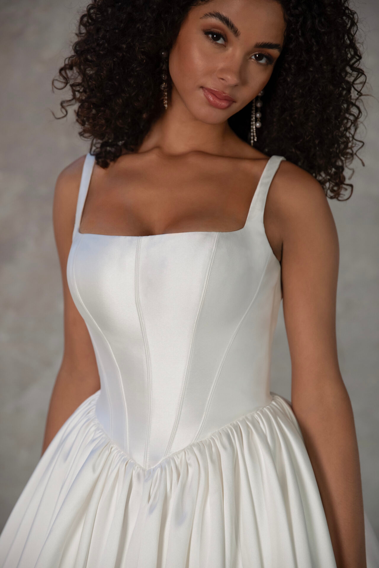 Luxe Mikado Princess Ballgown with Pockets
