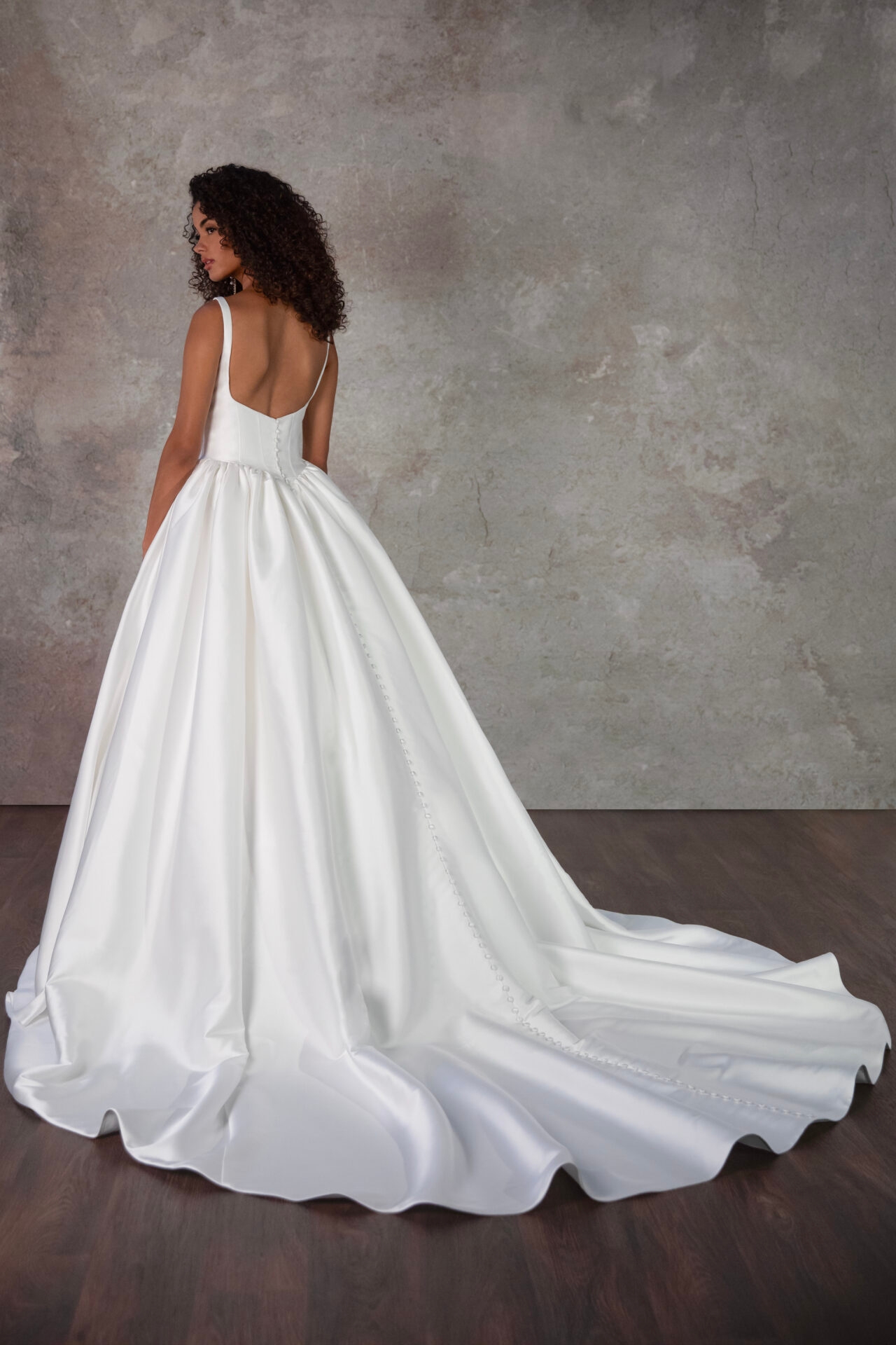 Luxe Mikado Princess Ballgown with Pockets
