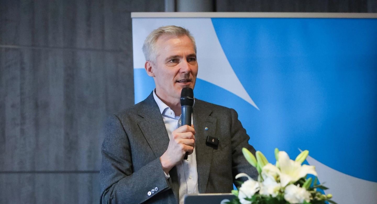 Tal på partifullmäktiges möte i Karleby 18.4.2026