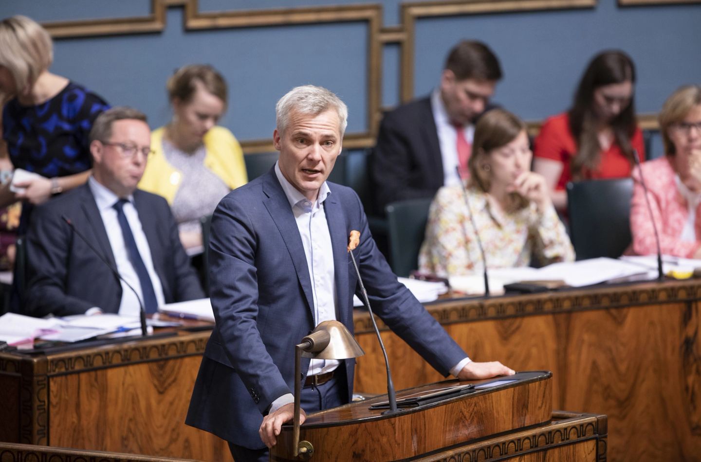 Puhe keskustelussa vaalien siirtämisestä