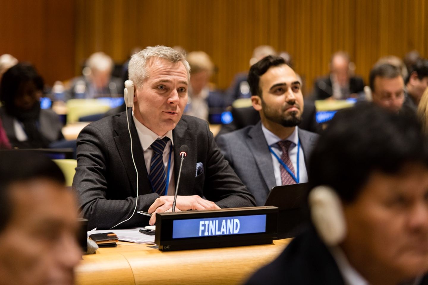 Speech at the IPU hearing on migration at the UN
