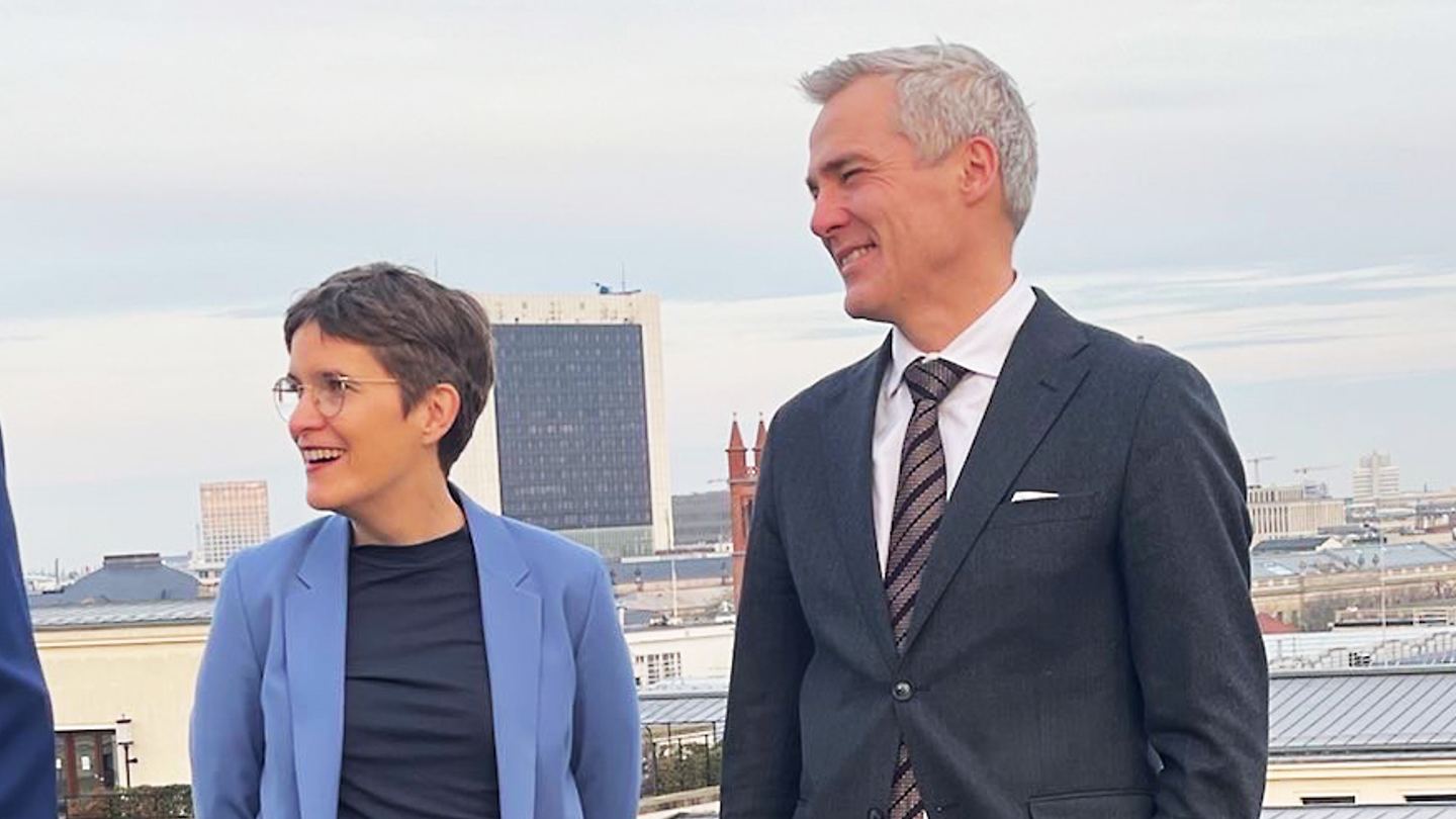 Minister Adlercreutz i Berlin: I det rådande världspolitiska läget behöver vi ett starkare och mer konkurrenskraftigt EU