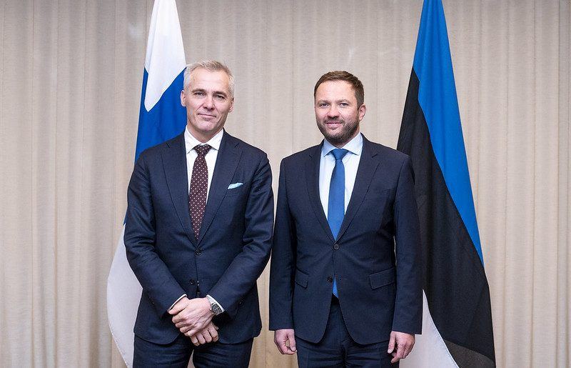 Adlercreutz: Relationen mellan Finland och Estland är stark