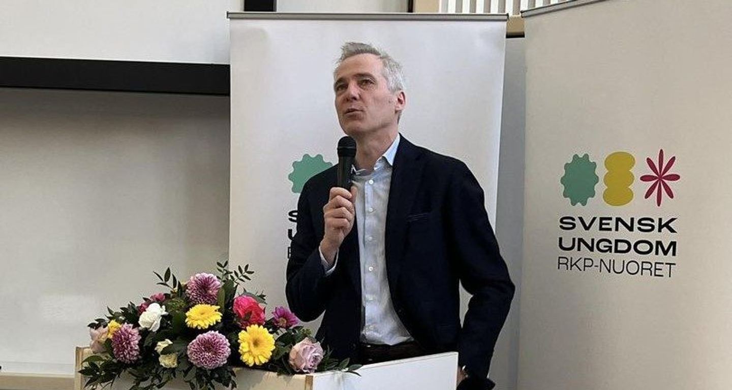 Tal på Svensk Ungdoms 81:a kongress