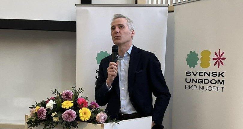 Tal på Svensk Ungdoms 81:a kongress
