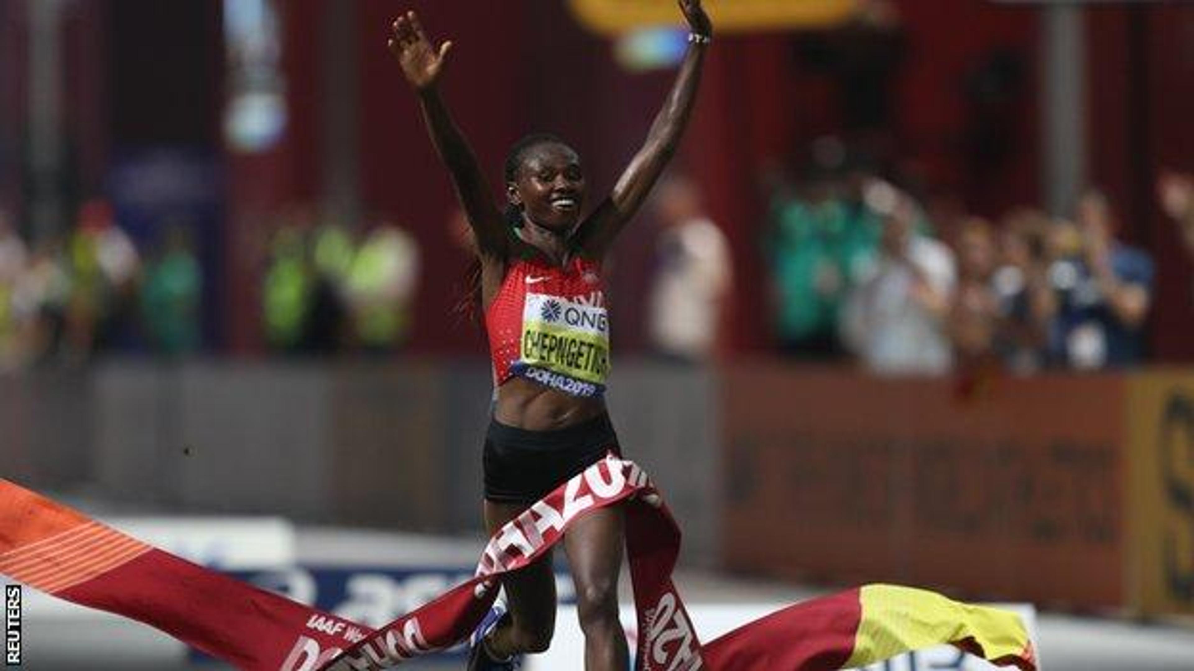 Ruth Chepngetich scoops Kenya’s first gold in Doha marathon
