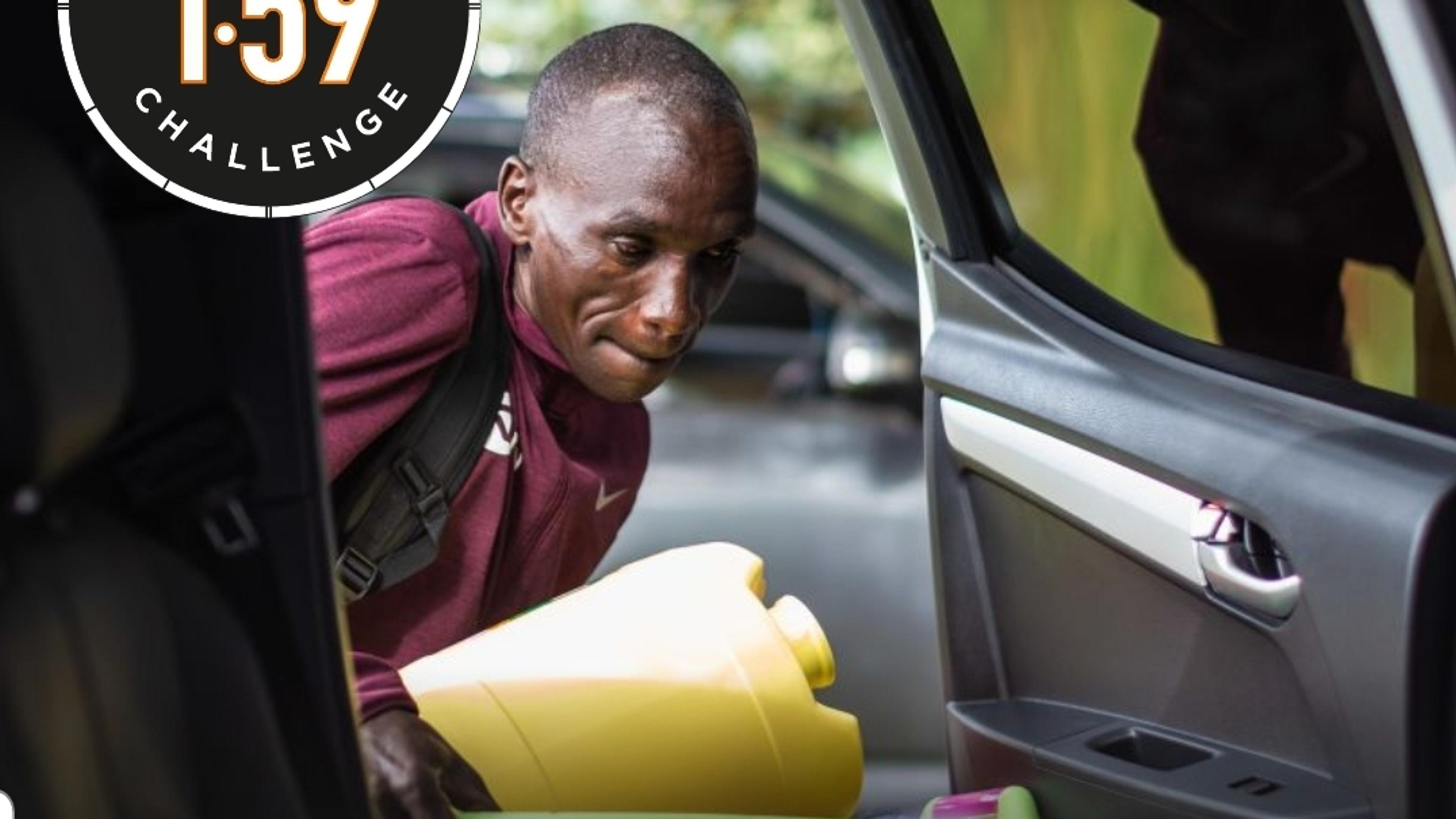 Eliud Kipchoge leaves Kenya for Vienna – for the INEOS 1.59 challenge