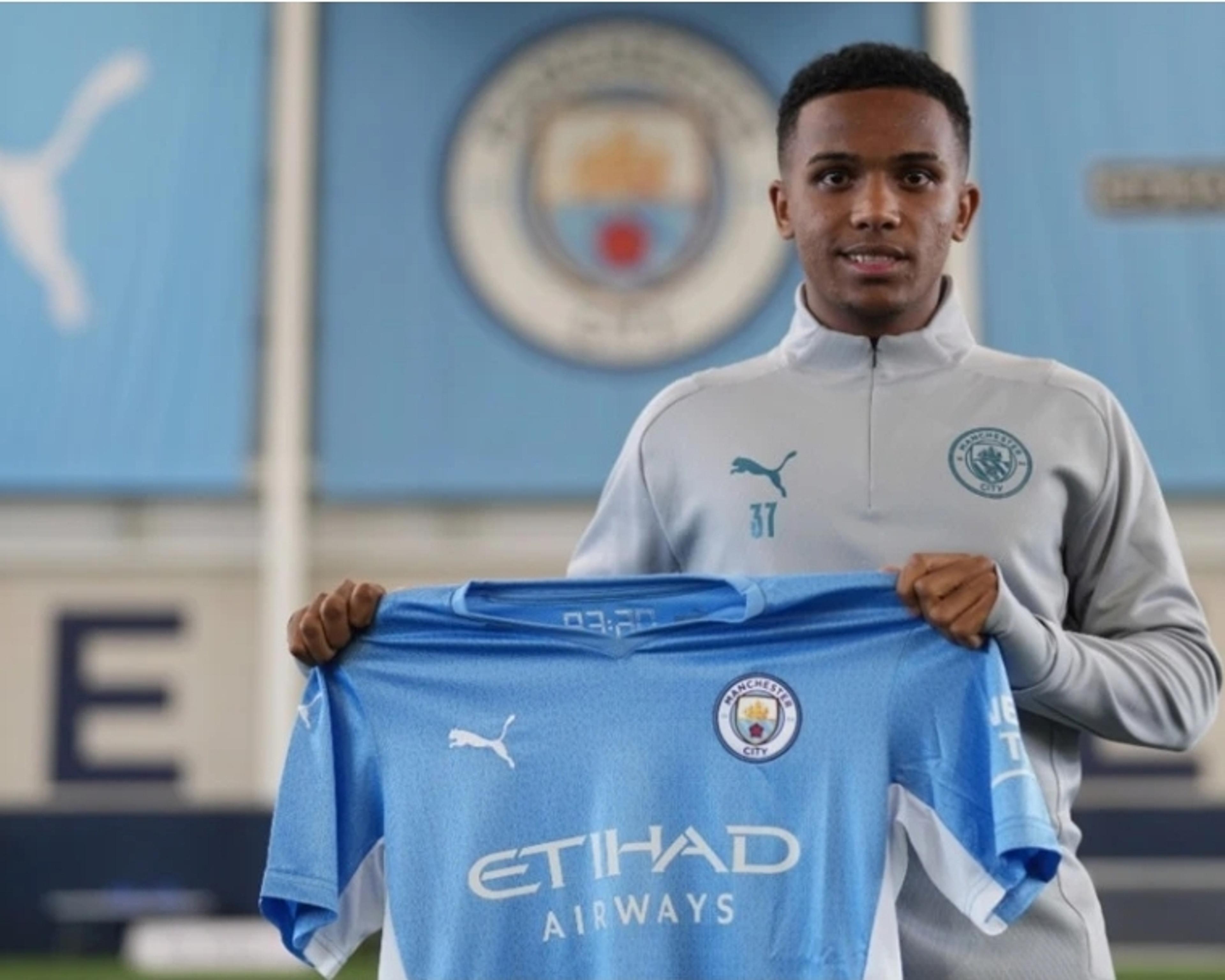 Brazilian forward Kayk joins Manchester City squad