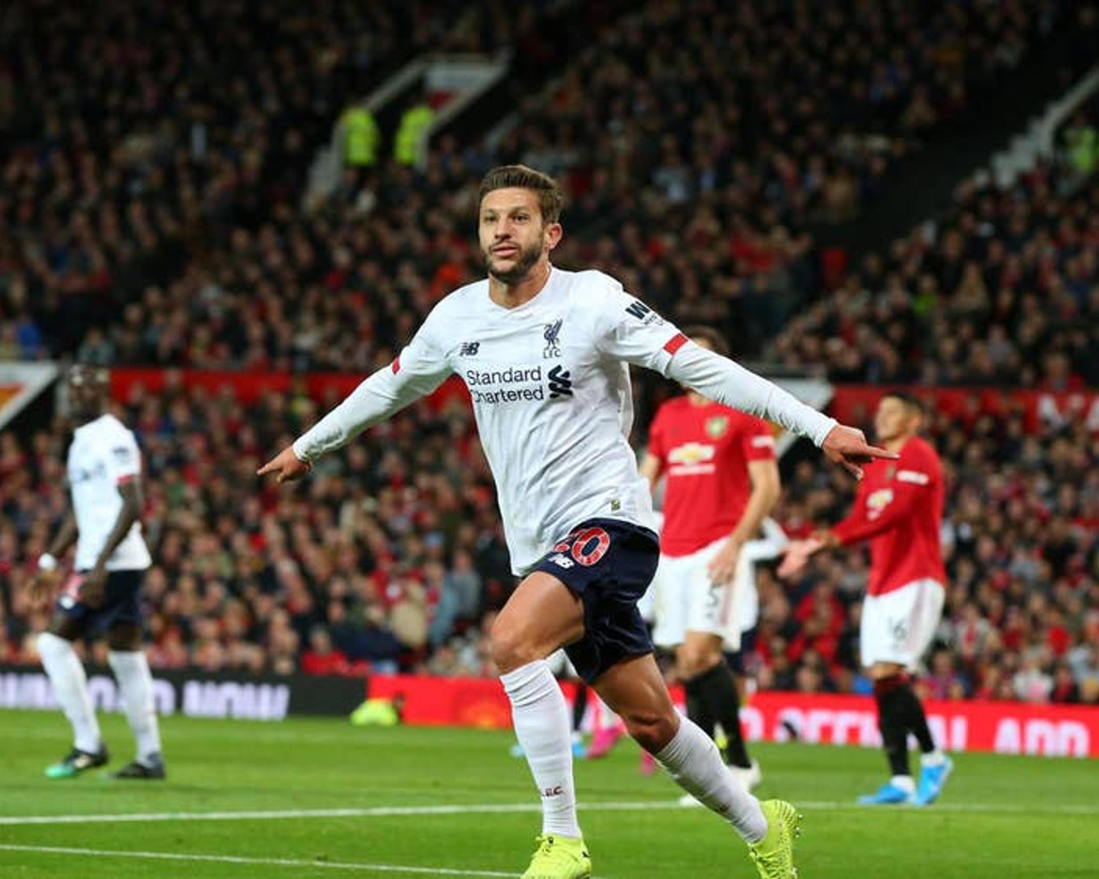 Adam Lallana salvages Liverpool a point after another clunky Old Trafford performance