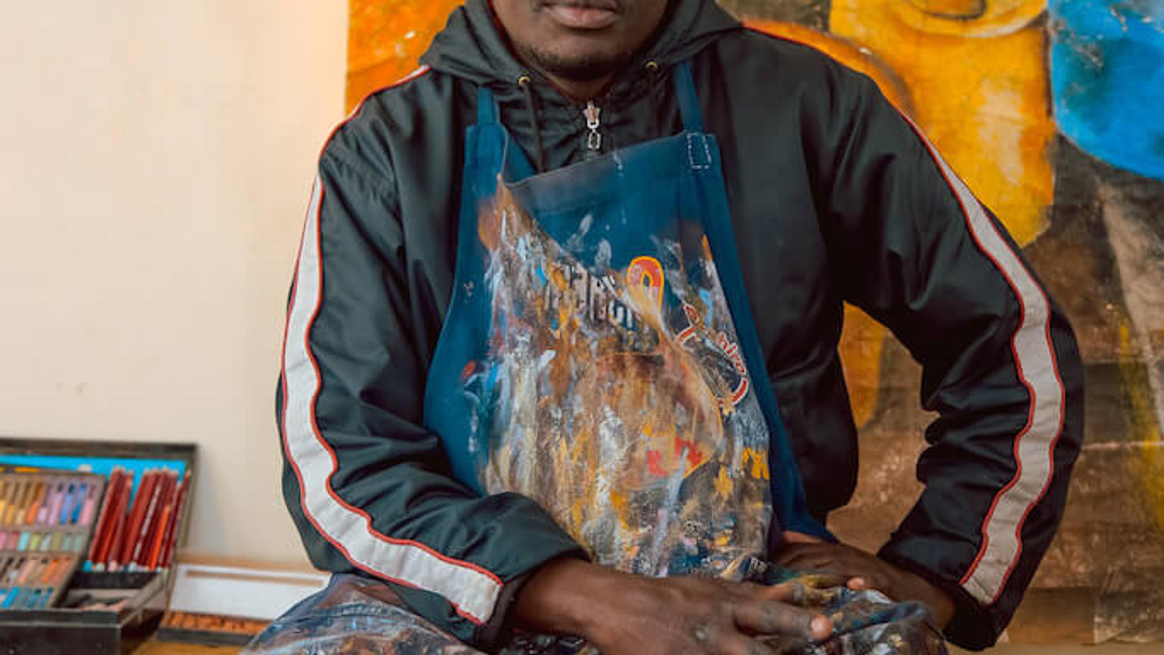 Stanley Cheche: Creating Art on Social Issues While Putting Kenya on Canvas