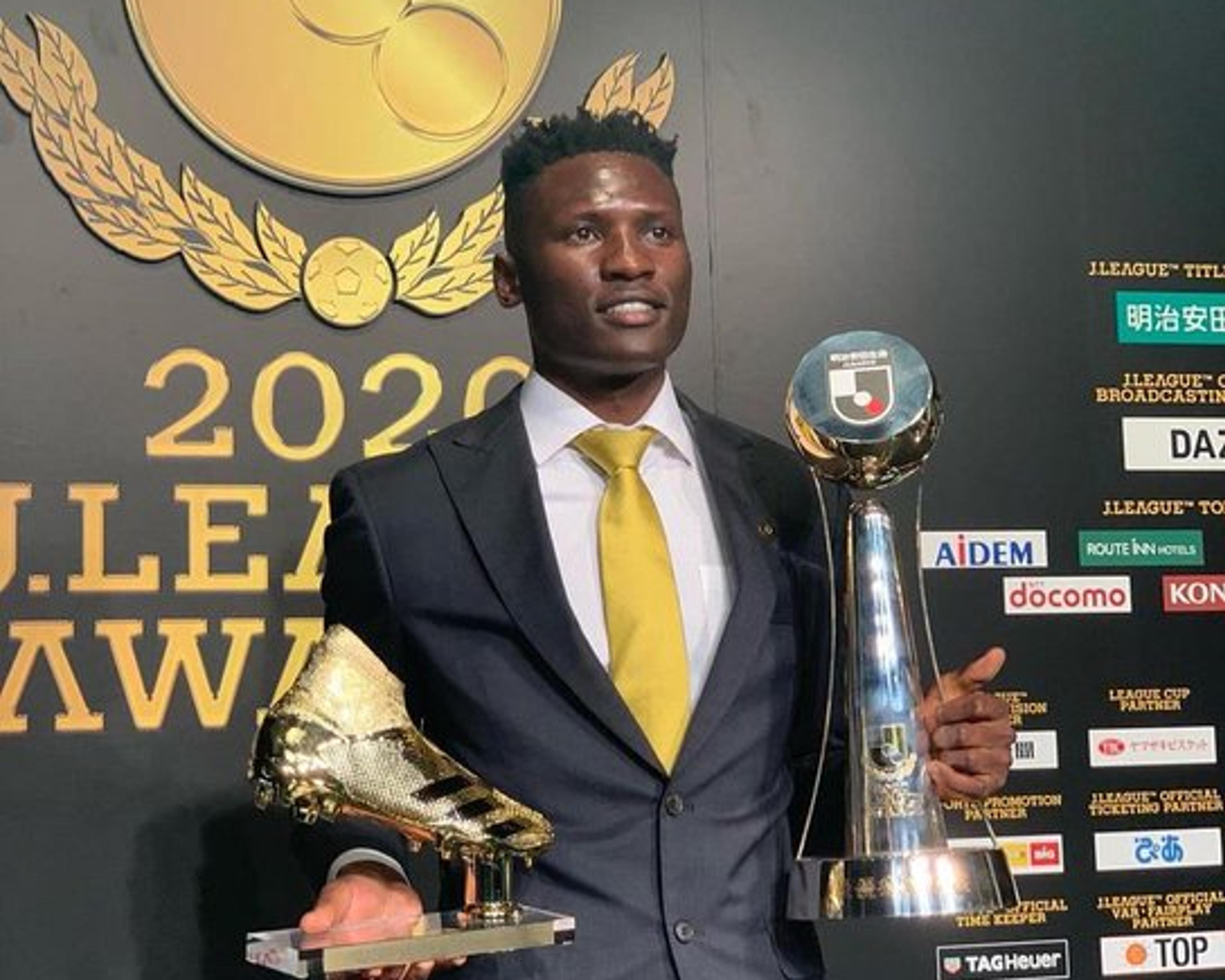 Olunga wins Golden boot, named J1-League MVP