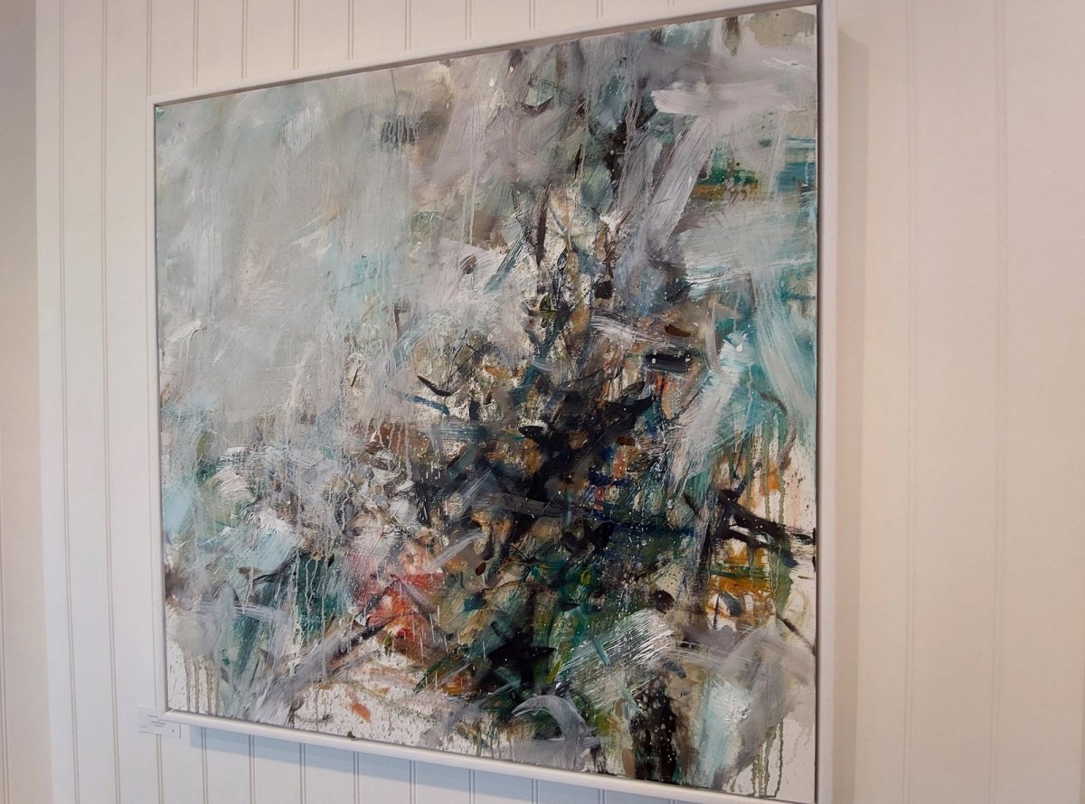 Painting:From the Heart to the Hand, a solo show at the Duke St Gallery in 2022 (Installation shot)