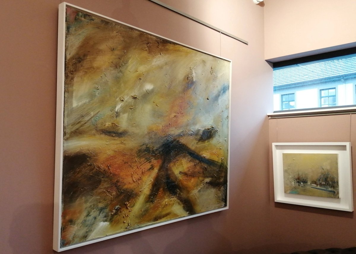 Warmth is All and Light Beneath (Installation shot, Green Acres Gallery, Wexford)