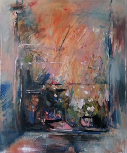Flowers by the Window by Derek Fitzpatrick