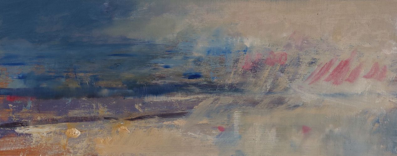Beach in Twilight by Derek Fitzpatrick