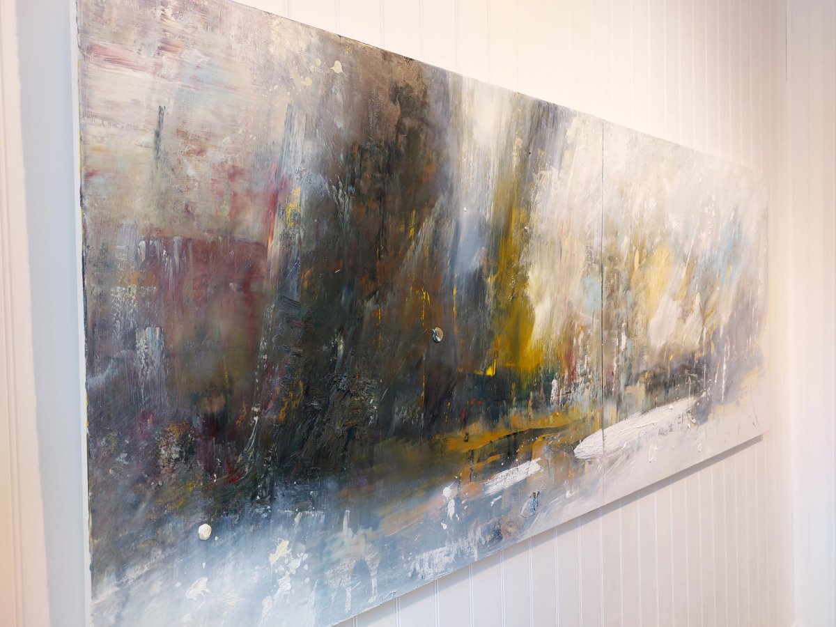 Painting:From the Heart to the Hand, a solo show at the Duke St Gallery in 2022 (Installation shot)