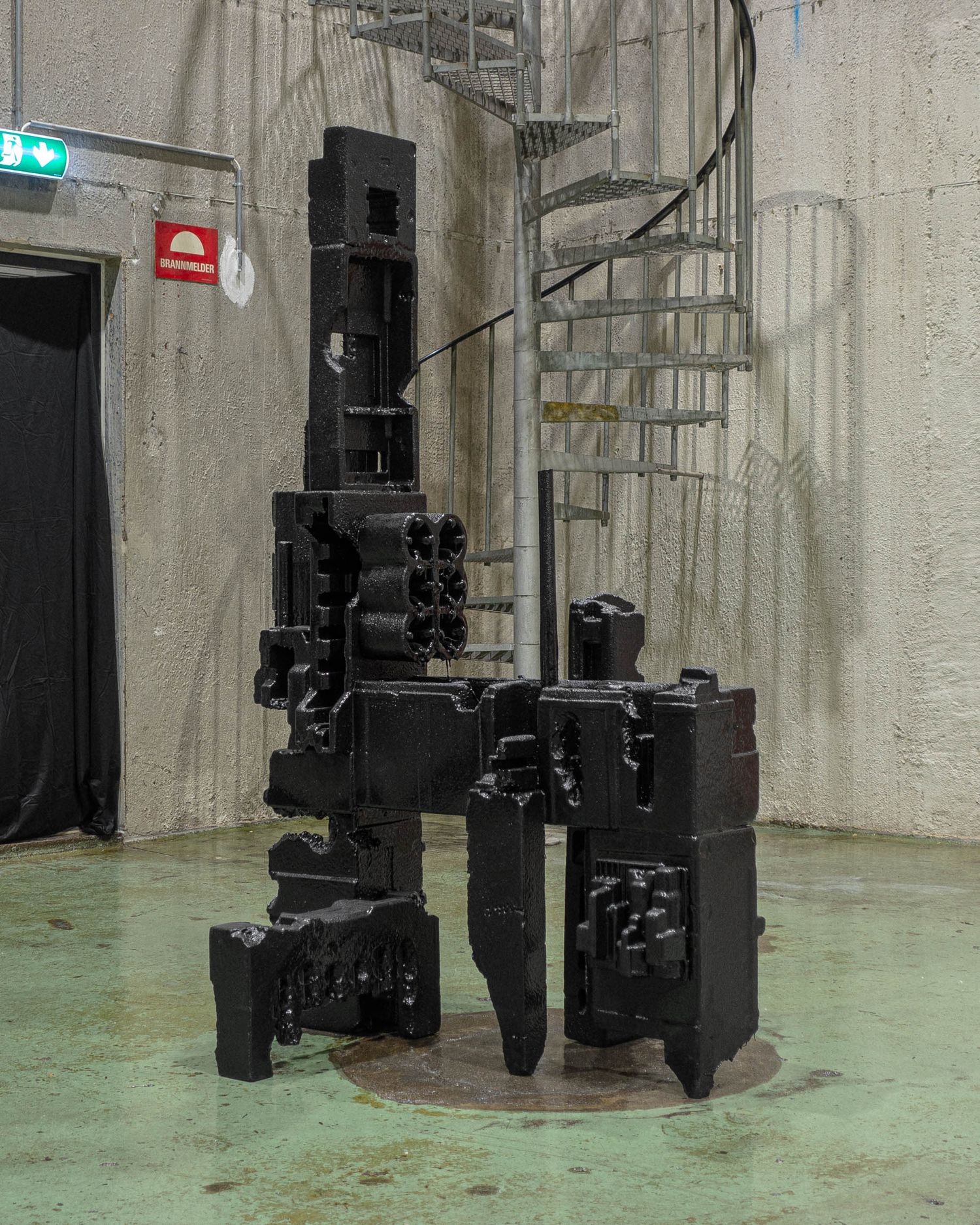 The Future is the Limit (2020). Polyurea, steel and polystyren (Installation view). Photo: Jørn Aagaard
