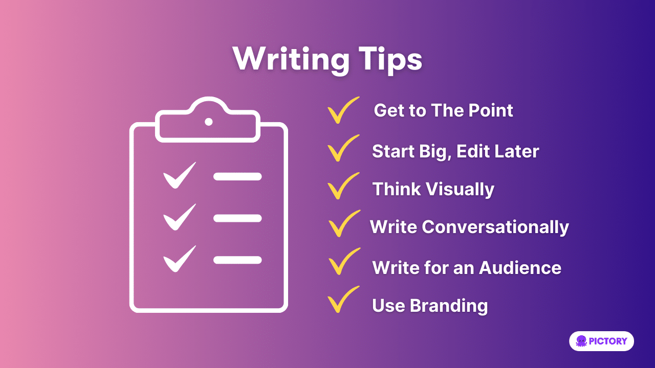 Script writing tips for clarity and engagement