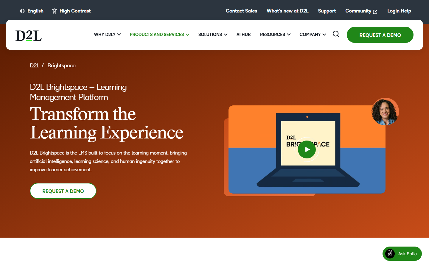 D2L Brightspace Canadian LMS