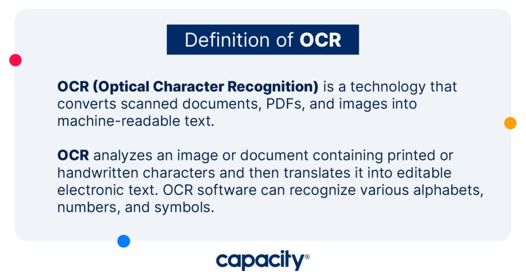 Optical Character Recognition