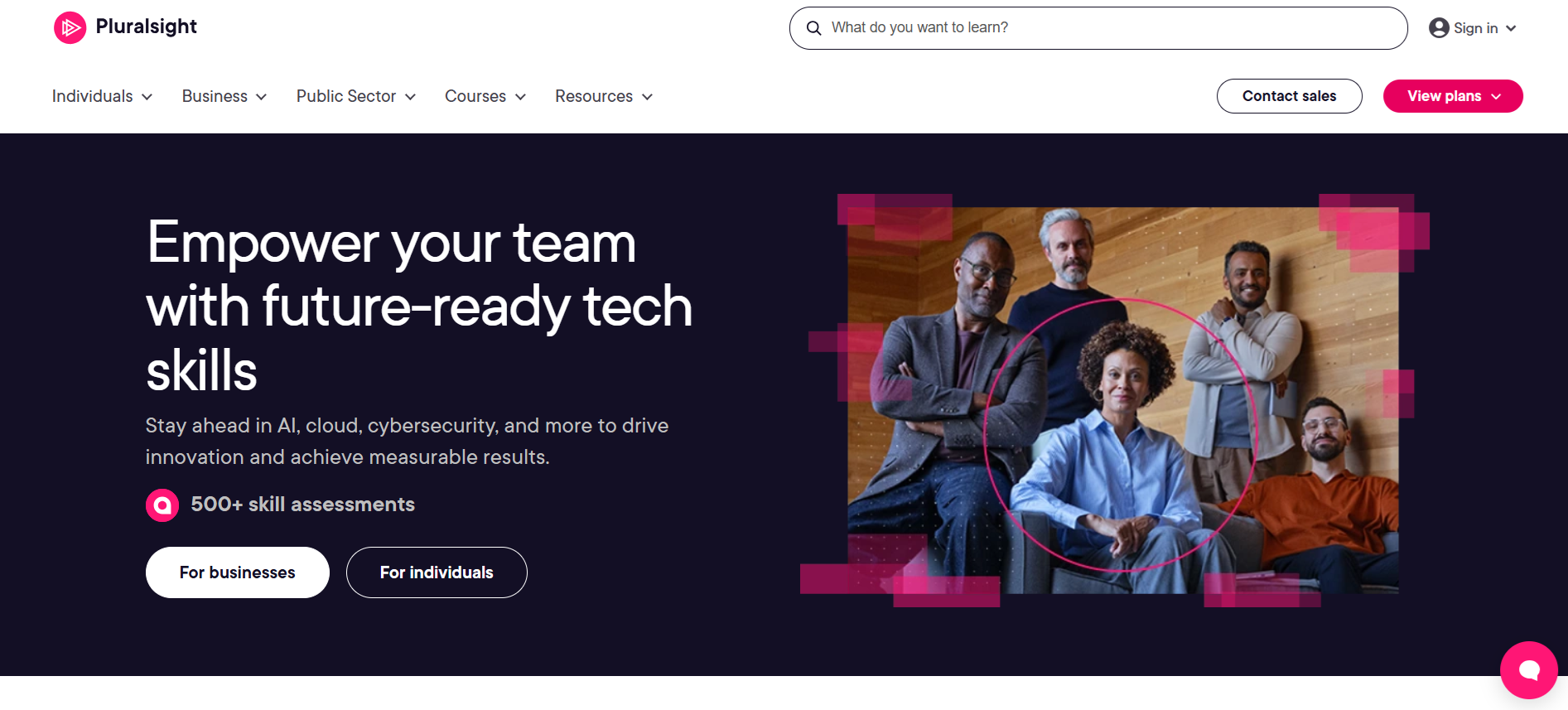 Pluralsight empower your team with future ready tech skills