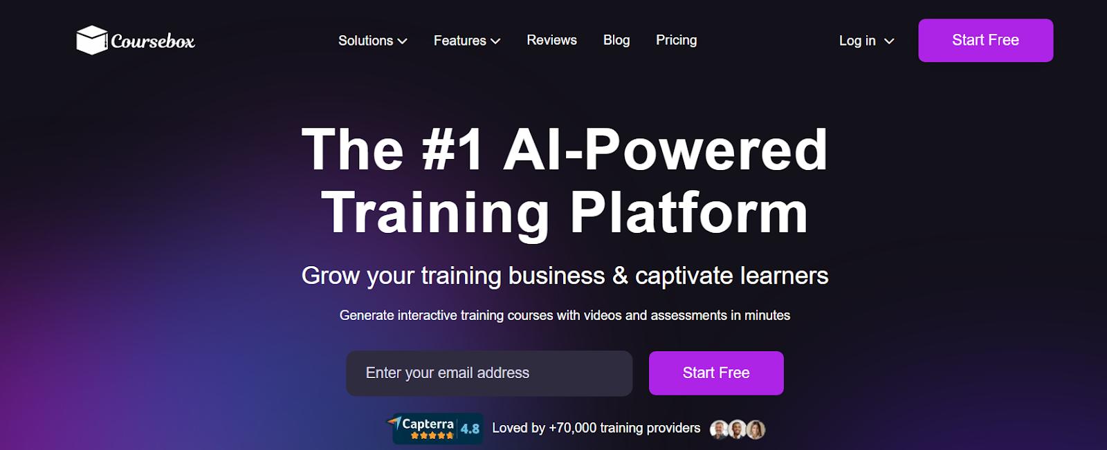 AI-Powered Training platform