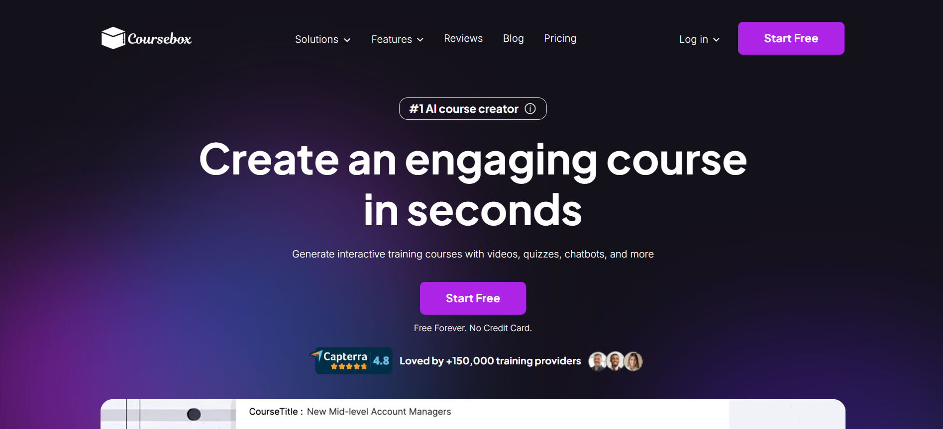 Coursebox AI (Best LMS for Small Businesses Overall)