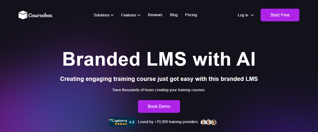 Branded LMS with AI