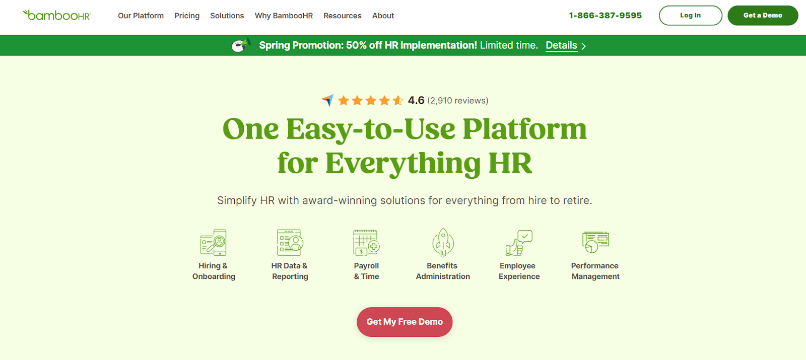 BambooHR helps charities manage training and development by integrating with HR tools