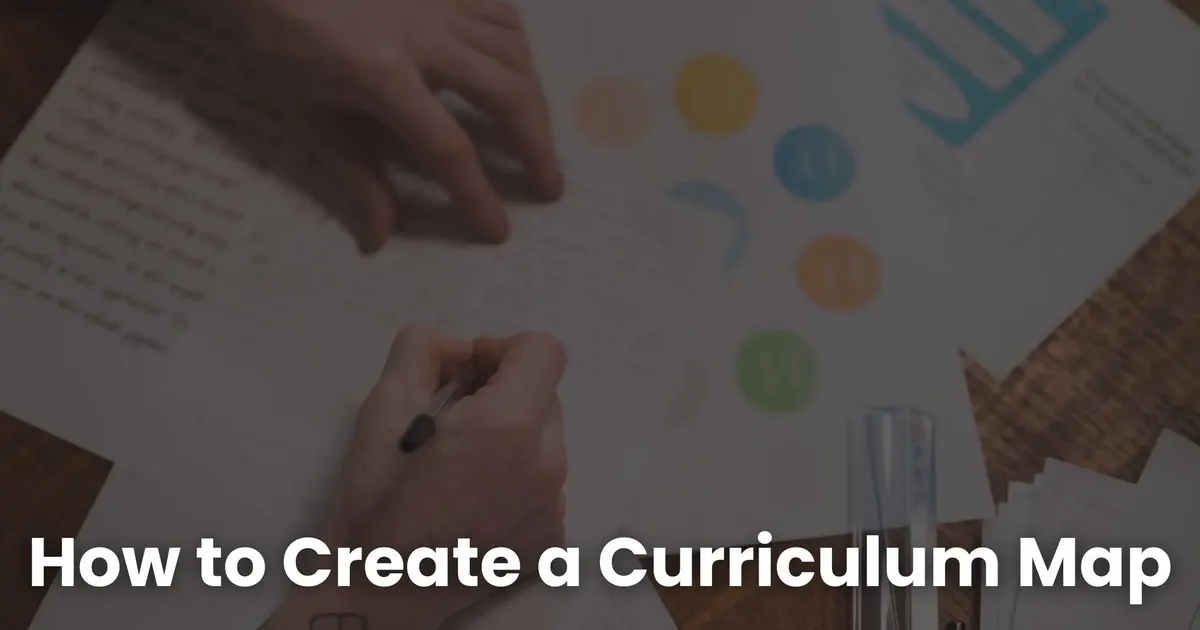 How to Create a Curriculum Map | Coursebox AI
