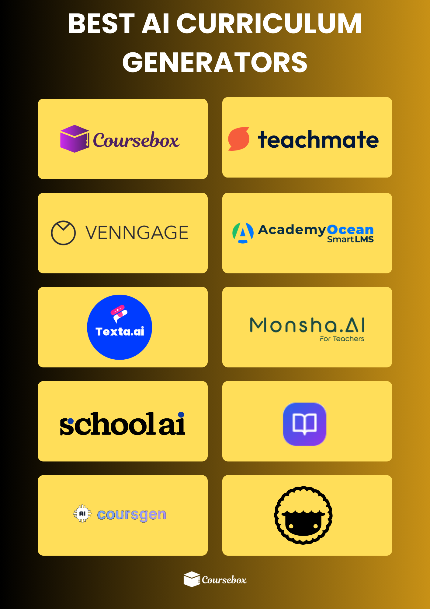 Best AI curriculum generators