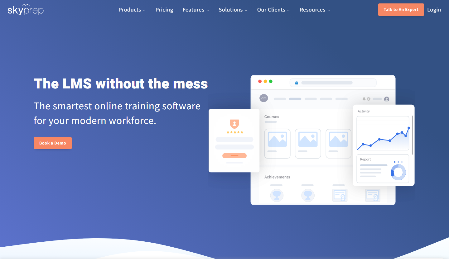 SkyPrep Canadian-built LMS
