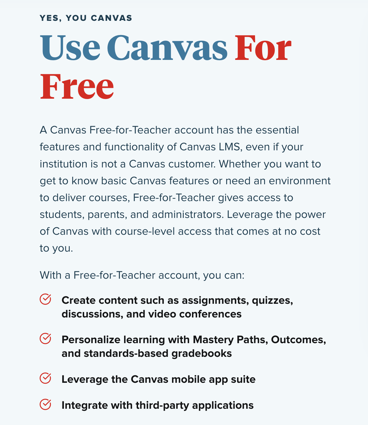 Use Canvas For Free