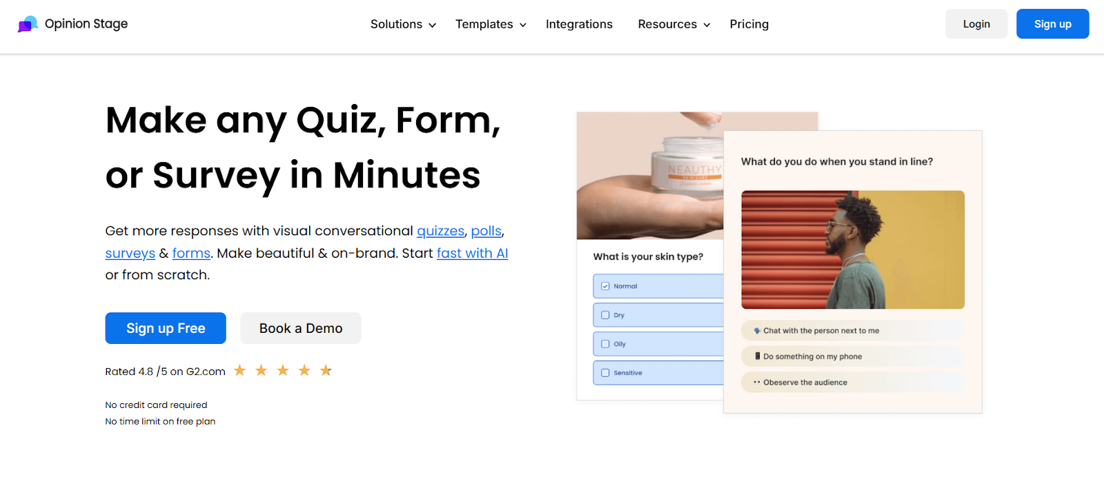 Opinion Stage (Best for Interactive Forms with Custom Branding)