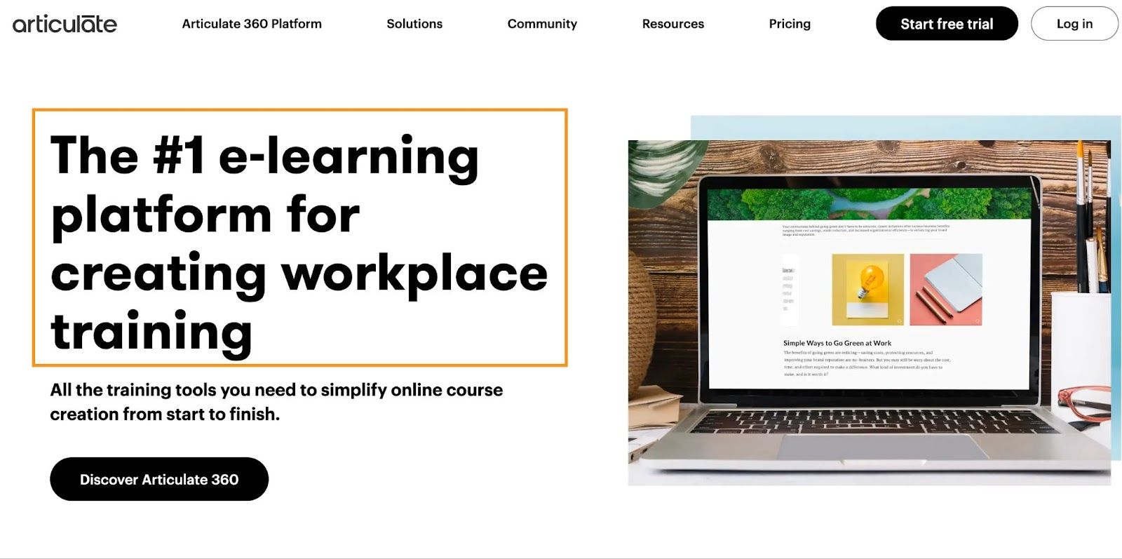 Learning Platform For Creating Workplace Training